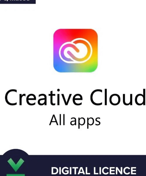 Adobe Creative Cloud All Apps 1 Year PC/Mac